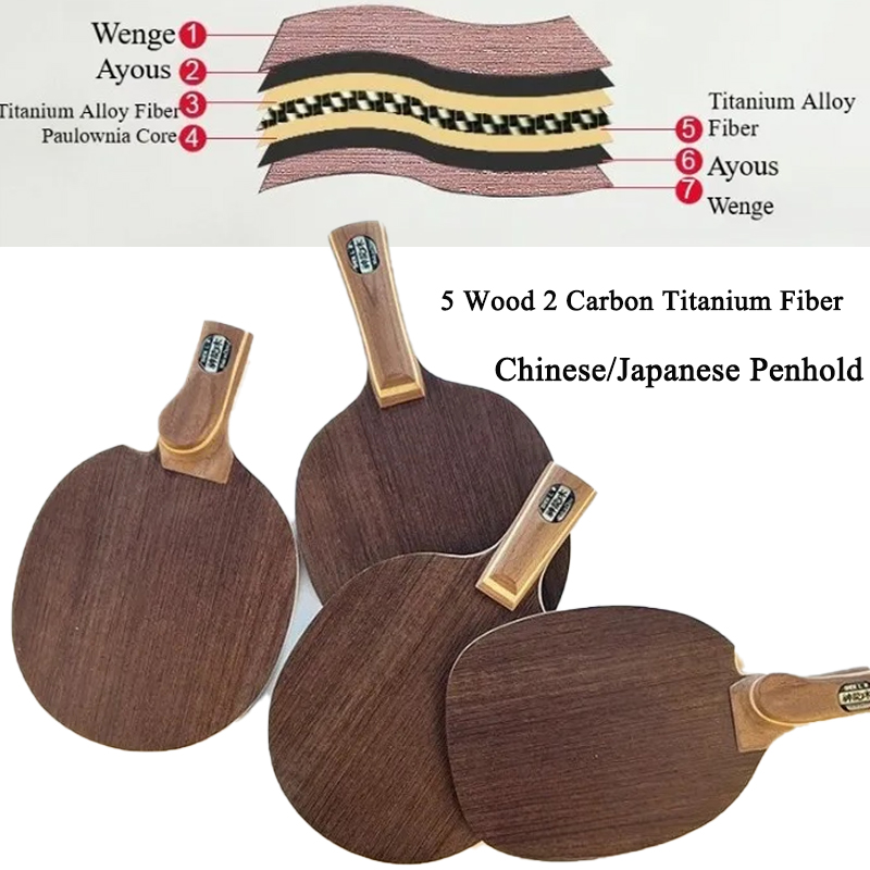 Outdoor Furniture Wood - Pala de Tenis de Mesa Profesional,