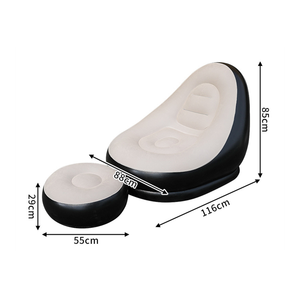 Sofá perezoso, silla inflable, - Outdoor Daybed Furniture reseña y precio