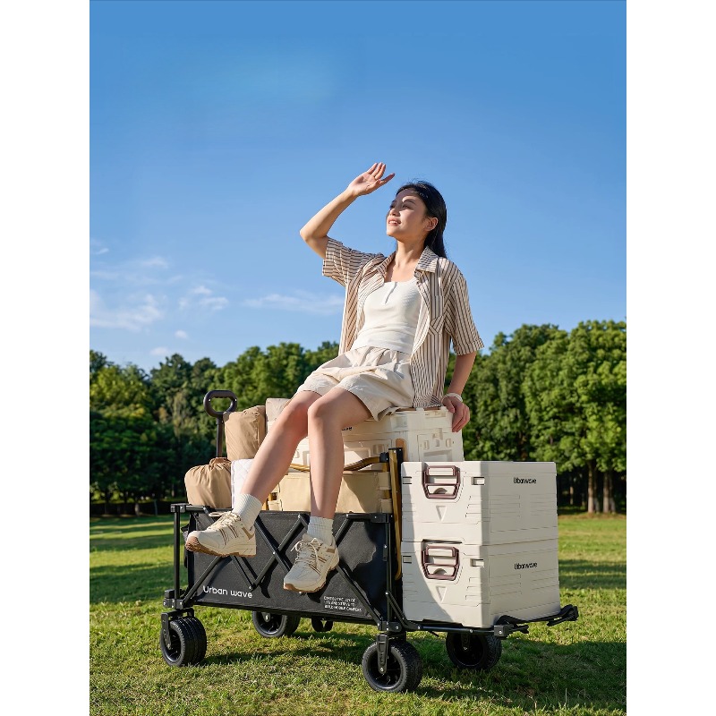 Carrito de Camping Plegable, C - Outdoor Furniture Metal reseña y precio